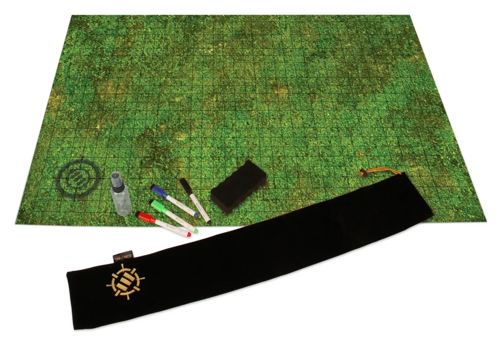 Enhance Tabletop Rastermatten-Kampagnen-Set DnD grün