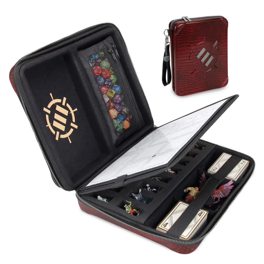 Enhance RPG Series Collector's Edition Organizer Case Red