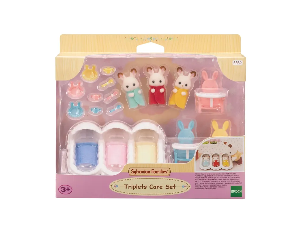 Sylvanian Families: Erstausstattung für Drillinge 