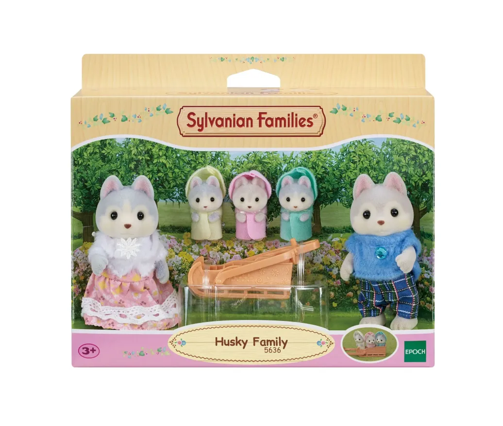 Sylvanian Families: Familie Husky Figur 8 cm 