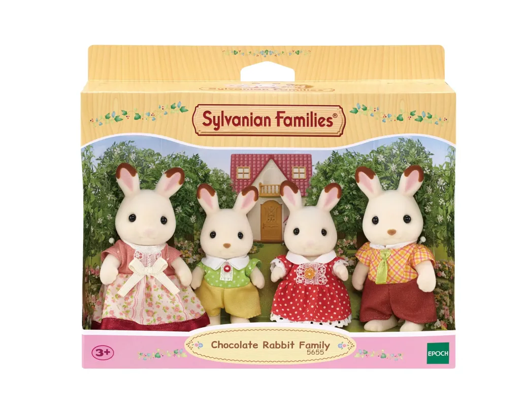 Sylvanian Families: Familie Schokoladenhasen Figur 8 cm 