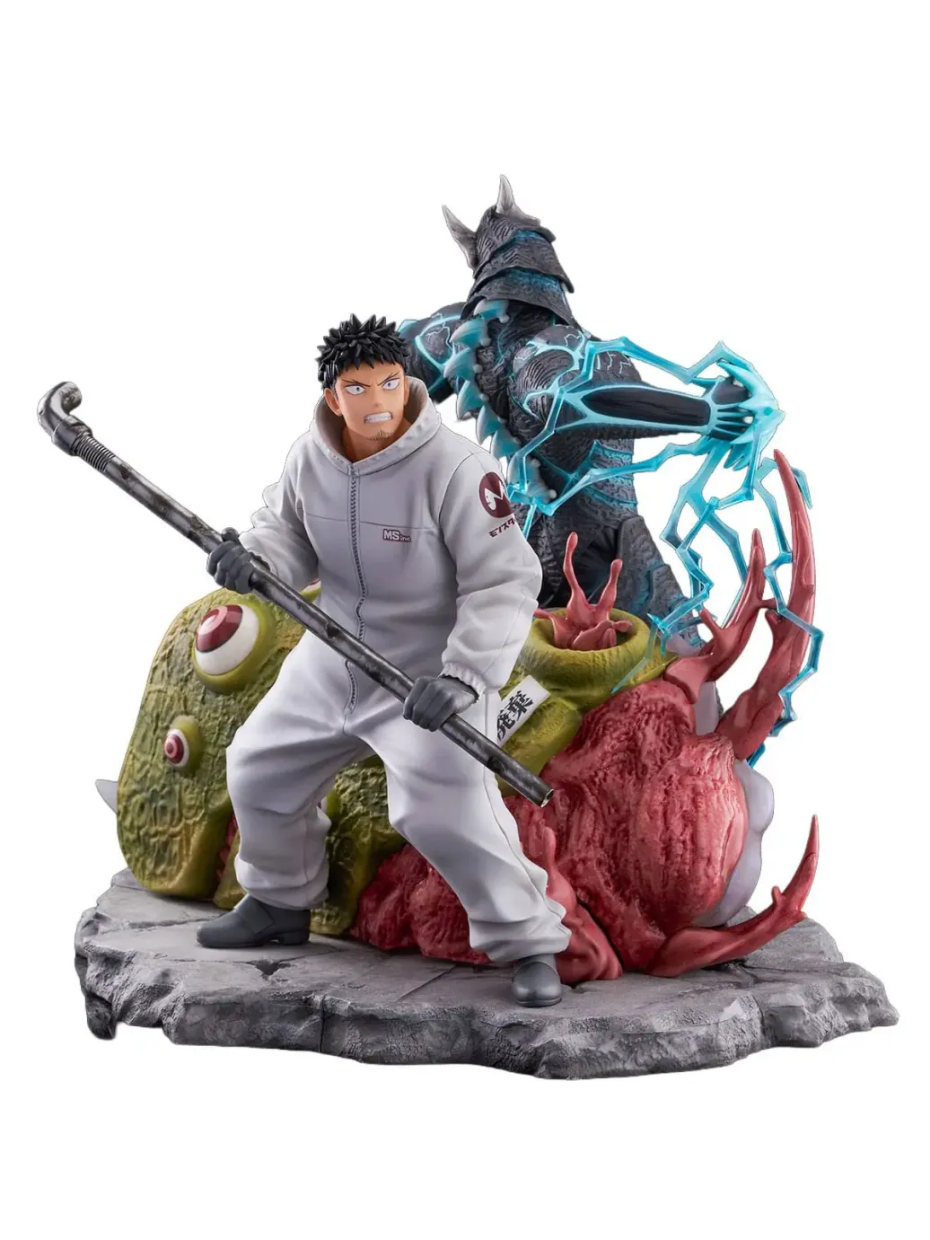 Kaiju No.8 SHIBUYA SCRAMBLE FIGURE PVC Statue 1/7 Kaiju No.8 & Kafka Hibino 29 cm 