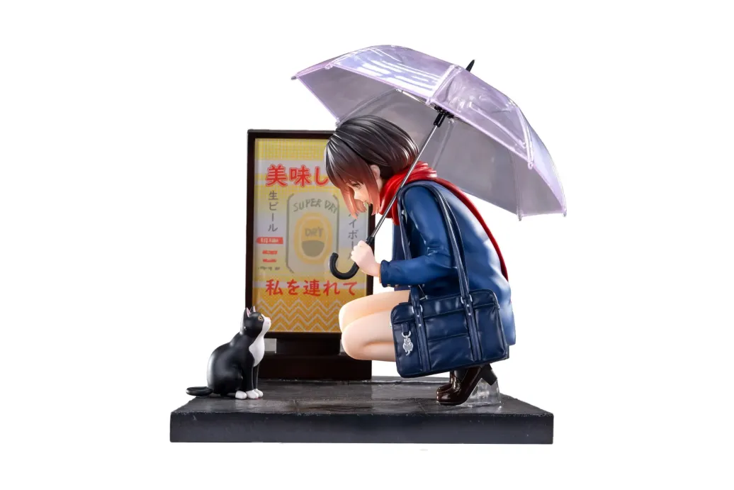 Original Character Statue 1/7 Rainy Day - Meeting Illustrated by Catzz 16 cm 