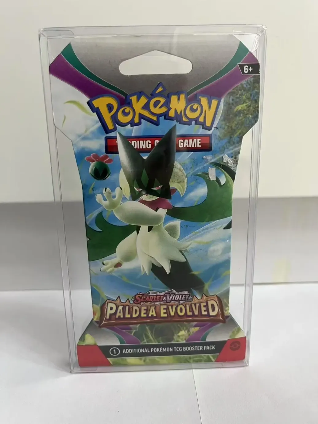Evoretro PET Protektoren für Pokémon TCG Booster Pack 0 mm (10er-Pack)