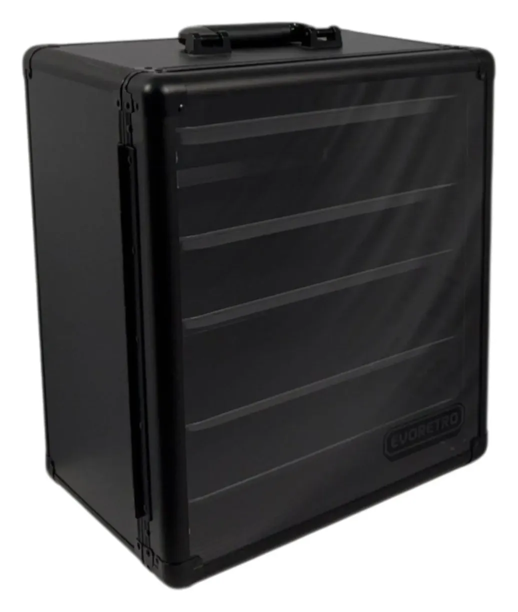 Evoretro Display- und Transportkoffer für Sammlerfiguren und Modelle 45 x 37 cm