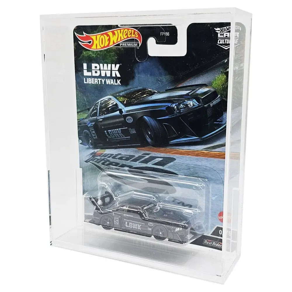 Hot Wheels Premium Acrylgehäuse 2er-Pack