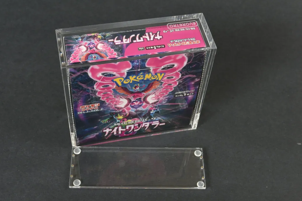 Evoretro Acryl Display Case für Pokémon Große Japanische Booster Box