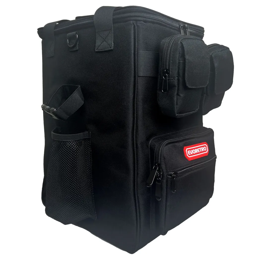 Evoretro Trading Card Rucksack Black 