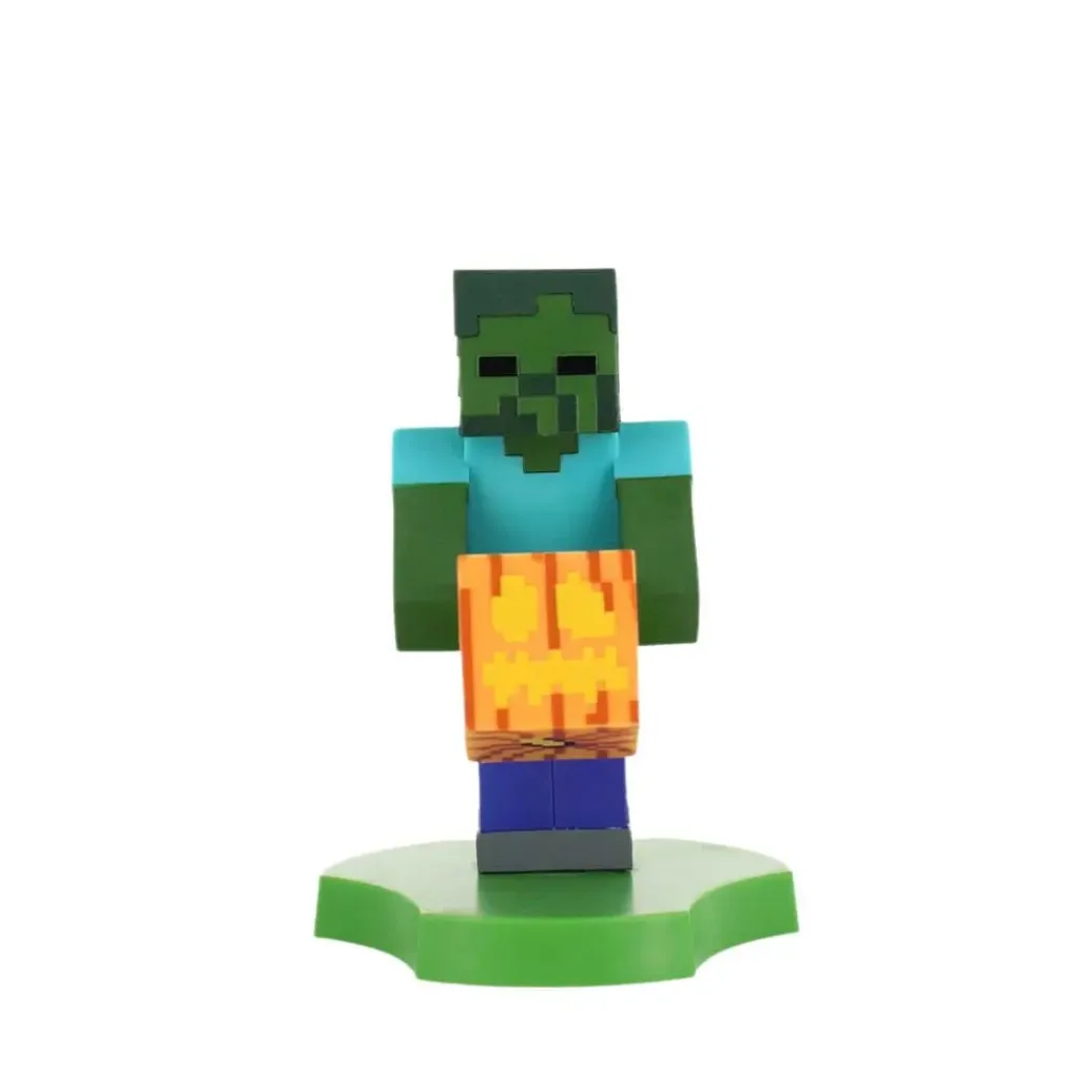 Minecraft Cable Guys Mini Lade-Halter Zombie Holdems 11cm