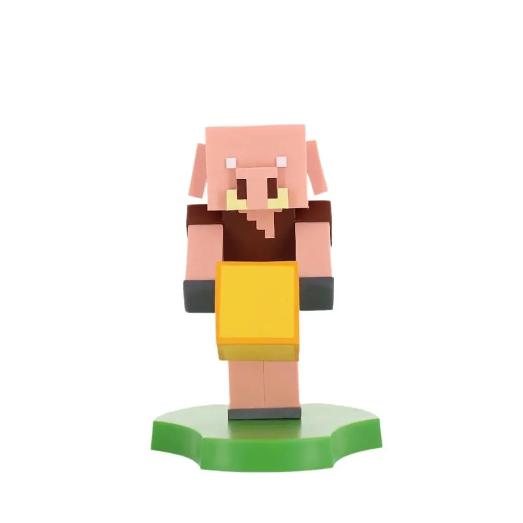 Minecraft Cable Guys Mini Lade-Halter Piglin Guys Holdems 11cm