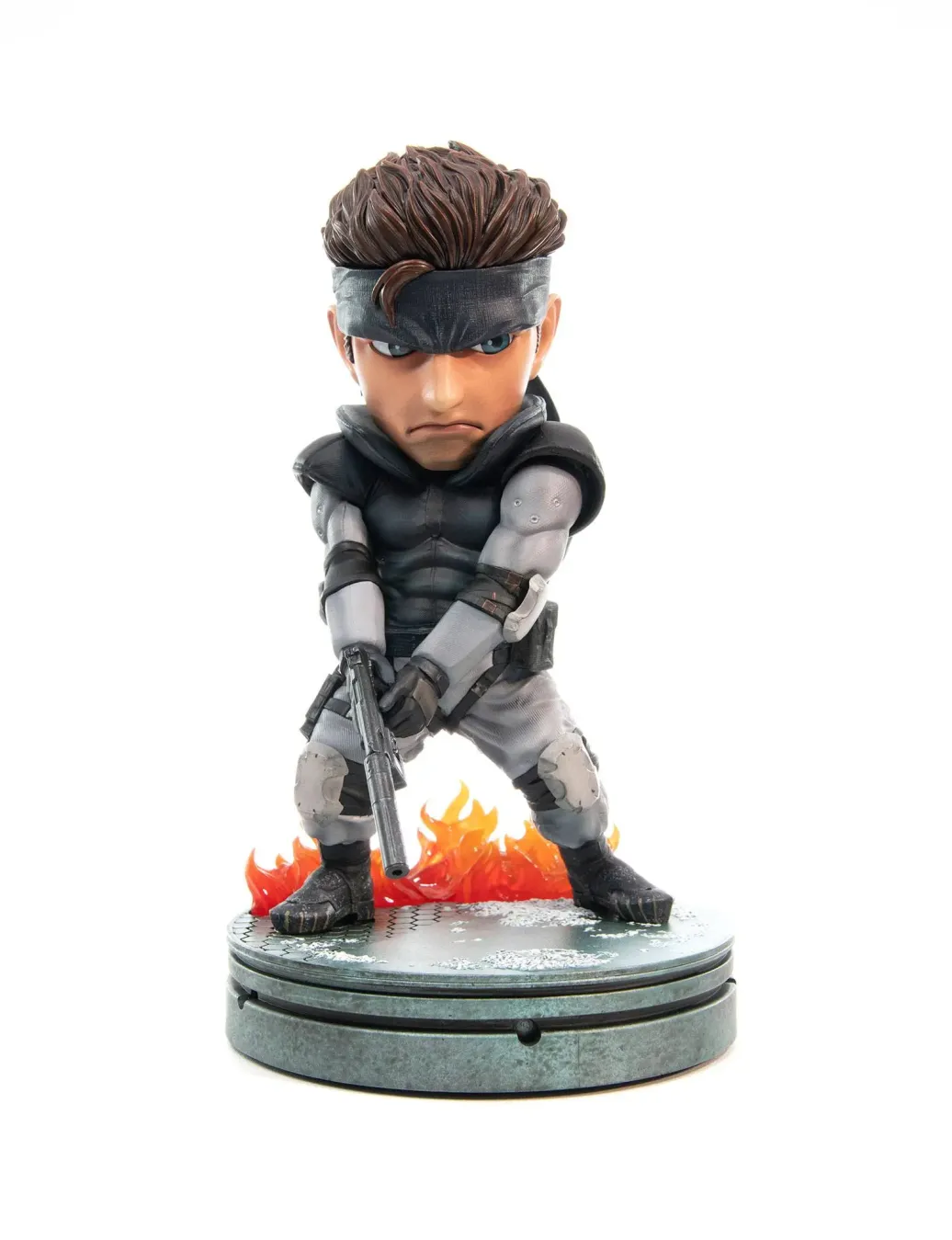Metal Gear Solid Solid Snake PVC SD Statue 20 cm