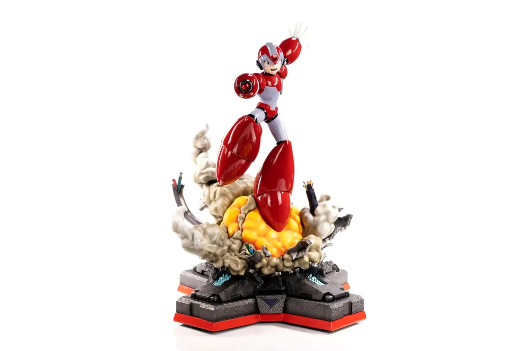 Mega Man X4 Statue X Finale Weapon Rising Fire 45 cm