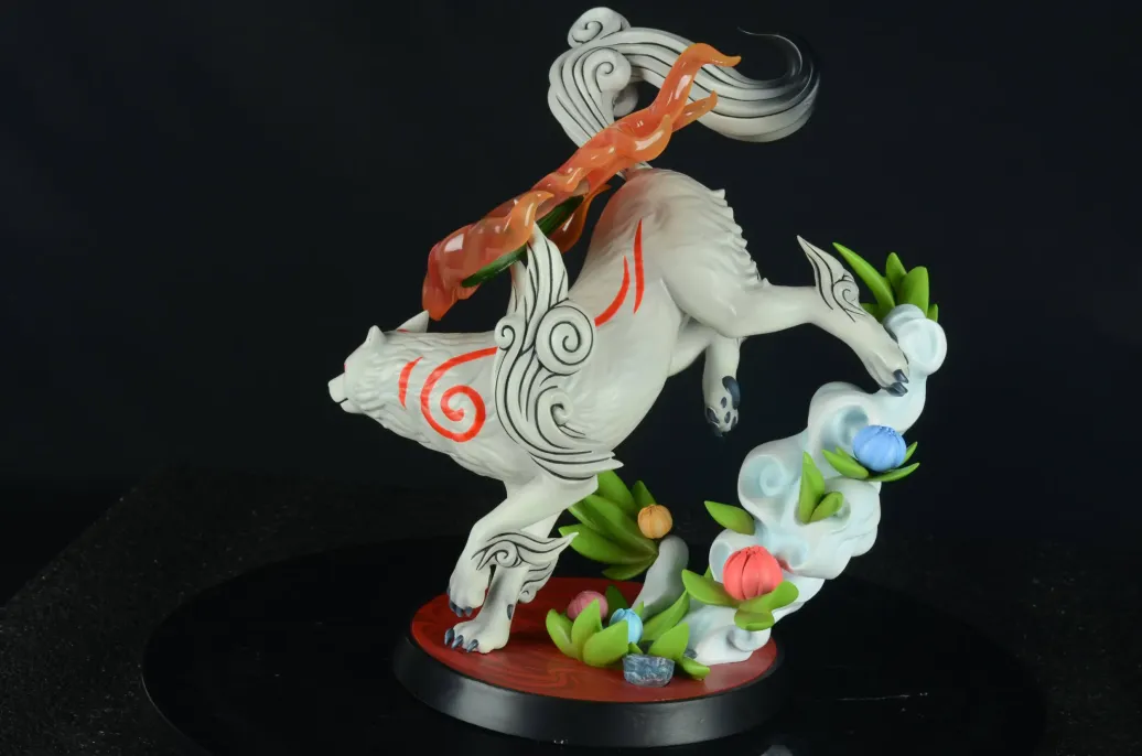 Okami Amaterasu Statue 22 cm