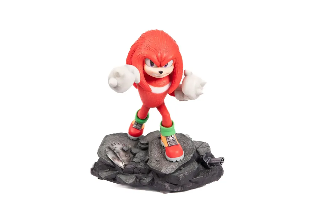 Sonic the Hedgehog 2 Statue Knuckles Standoff 30 cm