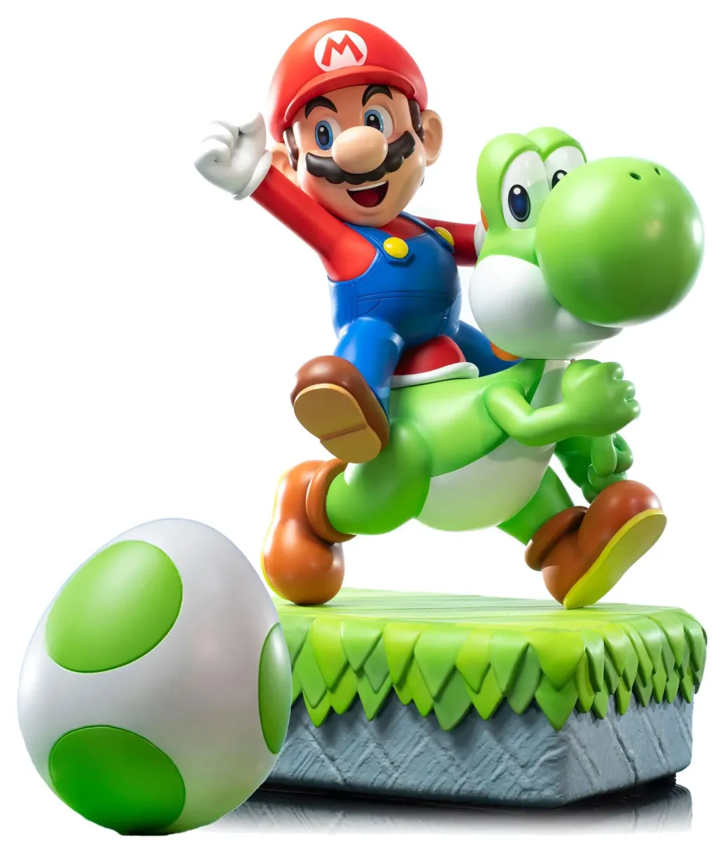 Super Mario Statue Mario & Yoshi Exclusive Edition 48 cm