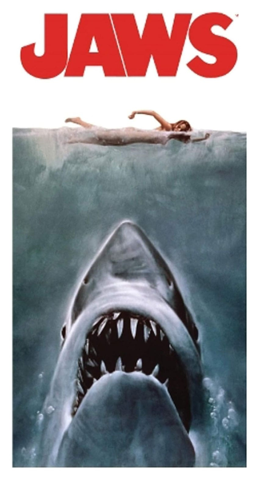 Jaws: Poster Beach and Bath Towel