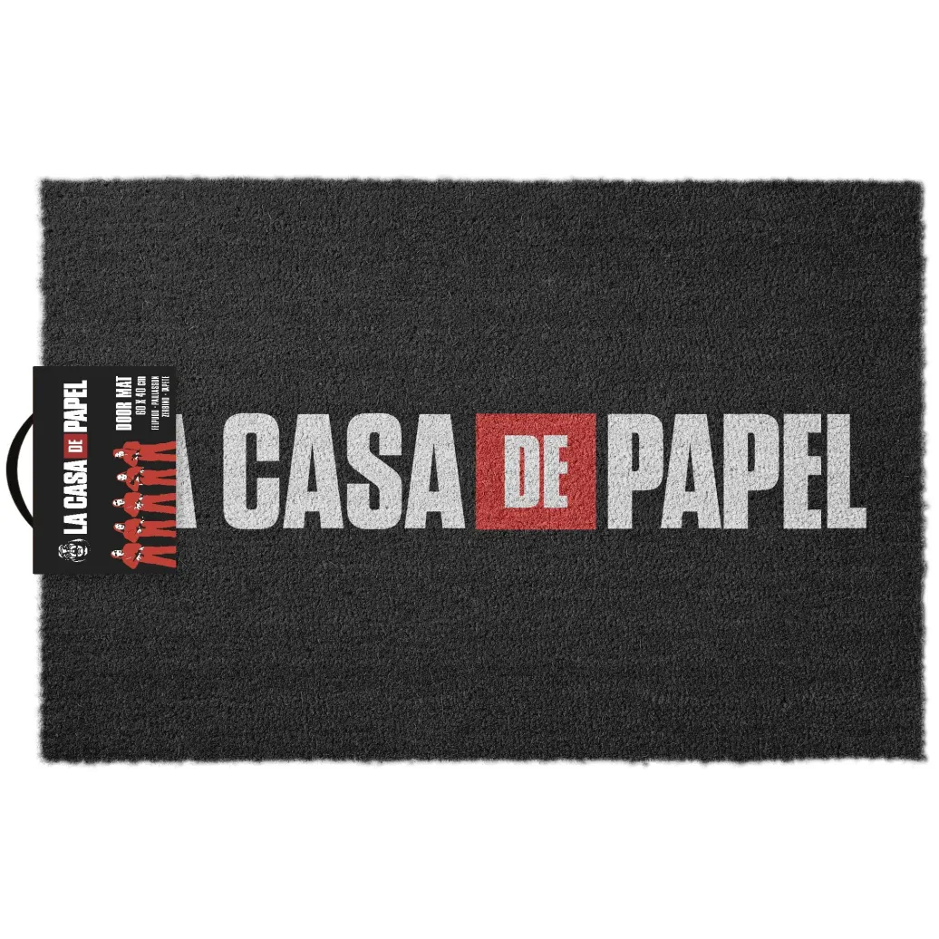 Haus des Geldes Fußmatte Logo 40 x 60 cm