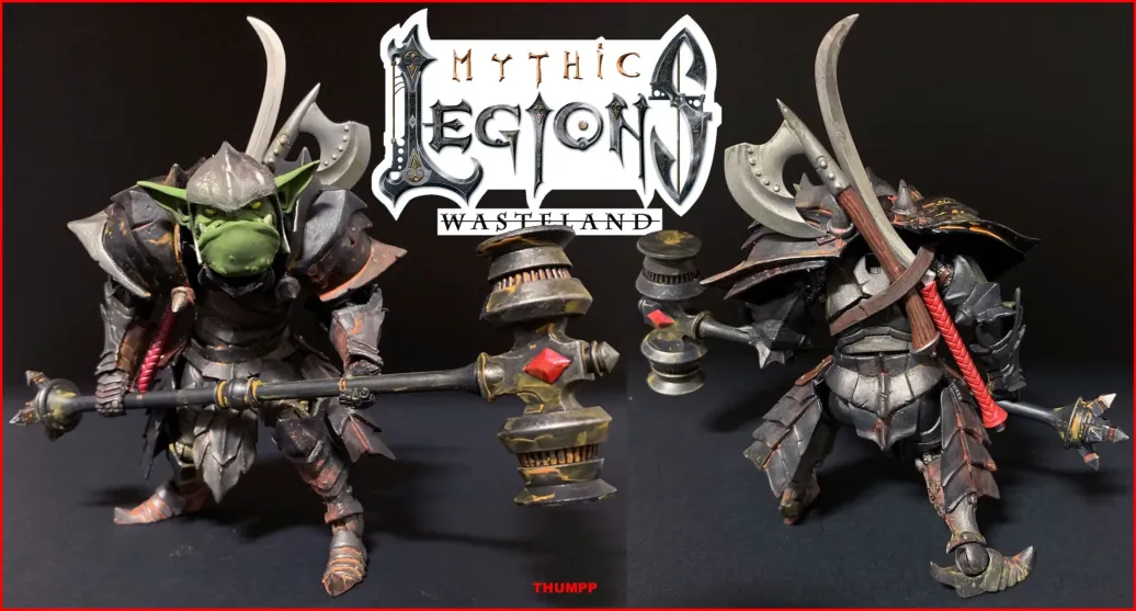 Mythic Legions: Wasteland Actionfigur Thumpp 15 cm