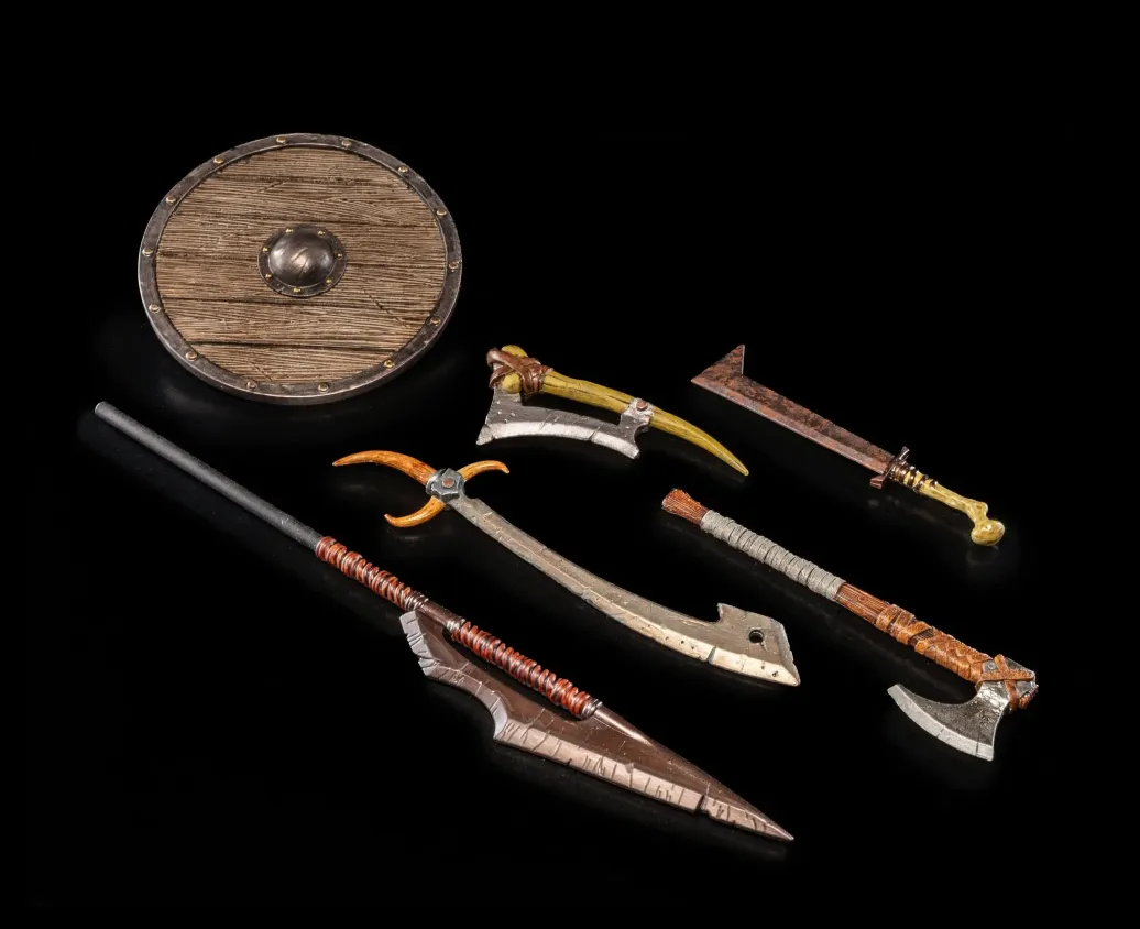 Mythic Legions Zubehör-Set für Actionfiguren Evil Weapons Pack