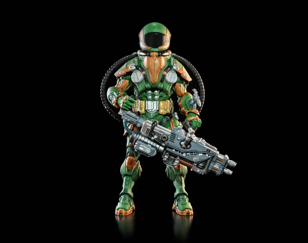 Cosmic Legions Actionfigur T.U.5.C.C. Heavy Gunner 