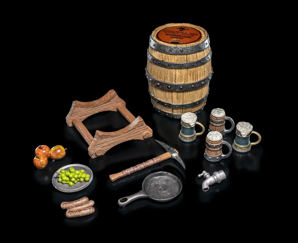 Mythic Legions Horror of Einsamall Zubehör-Set für Actionfiguren Einsamall Inn & Public House Accessory Set      