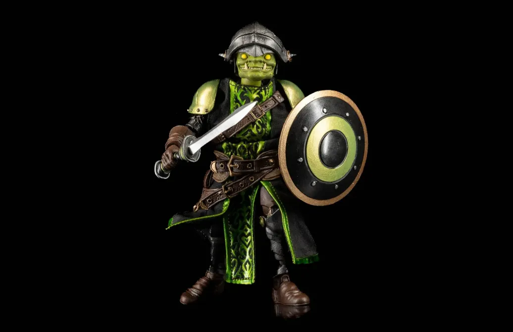 Mythic Legions Actionfigur Paladin/Cleric Malignant Deluxe 18 cm