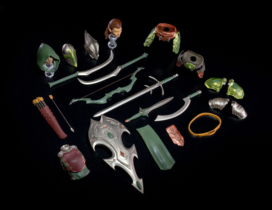 Mythic Legions: Aetherblade Zubehör-Set für Actionfiguren Female Elf Builder Deluxe