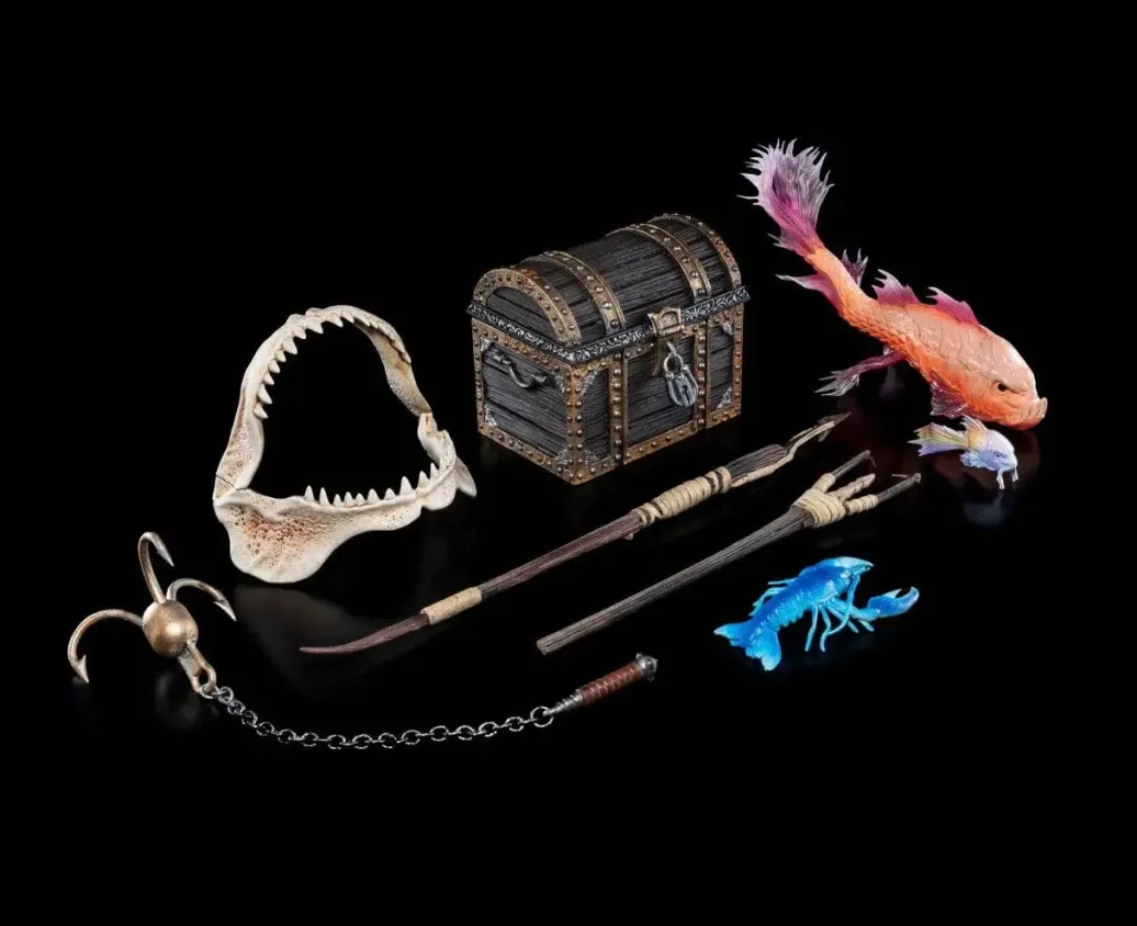 Mythic Legions: Dawns of Discovery Zubehör-Set für Actionfiguren Ports of Mythoss 