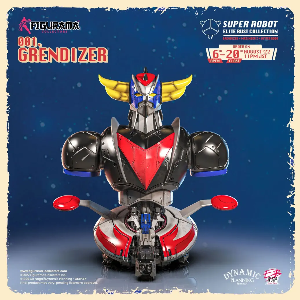 UFO Robot Grendizer Super Robot Elite Büste 1/3 Grendizer 26 cm