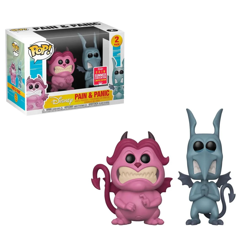 Hercules Pain & Panic POP! Figuren Doppelpack 9 cm Exclusive
