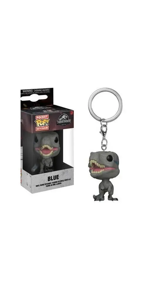 Jurassic World 2 Pocket POP! Vinyl Schlüsselanhänger Blue 4 cm