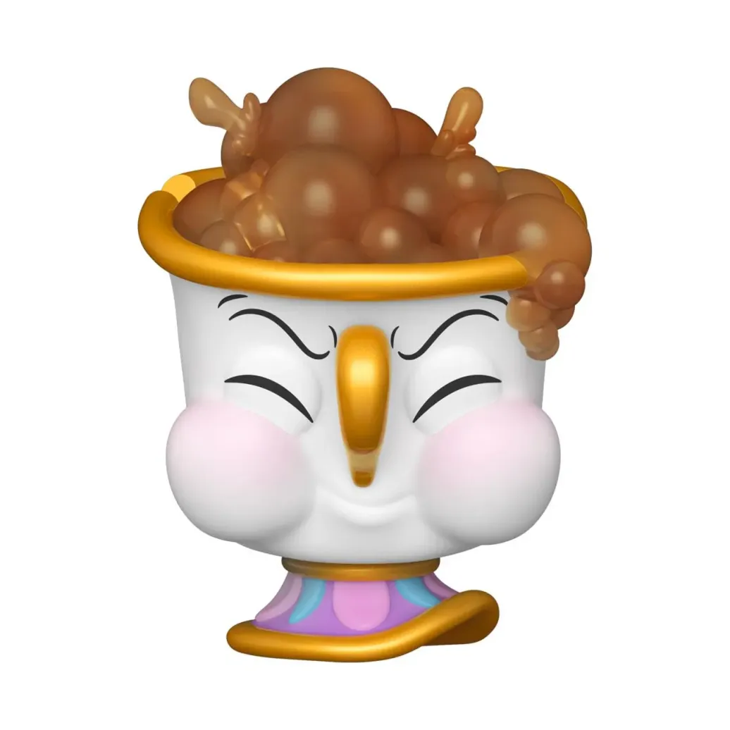 Die Schöne und das Biest POP! Disney Vinyl Figur Chip W/Bubbles 9 cm