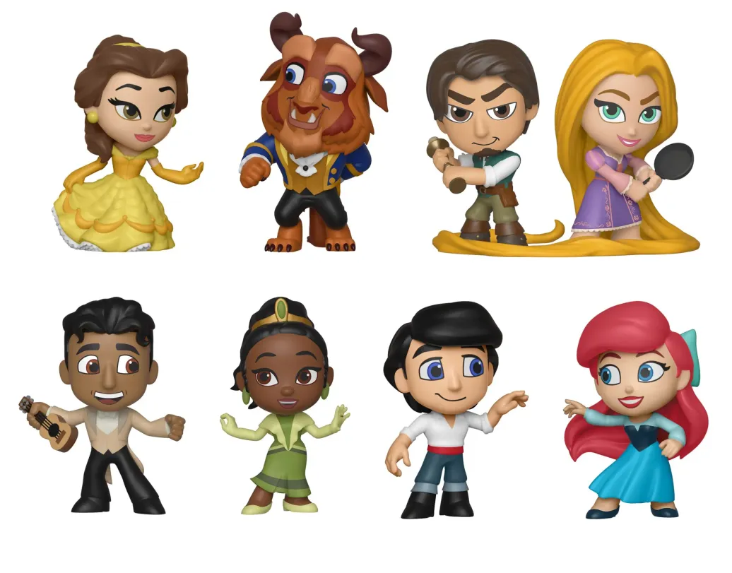 Disney Royal Romance Mystery Minis Vinyl Minifiguren 6 cm Display