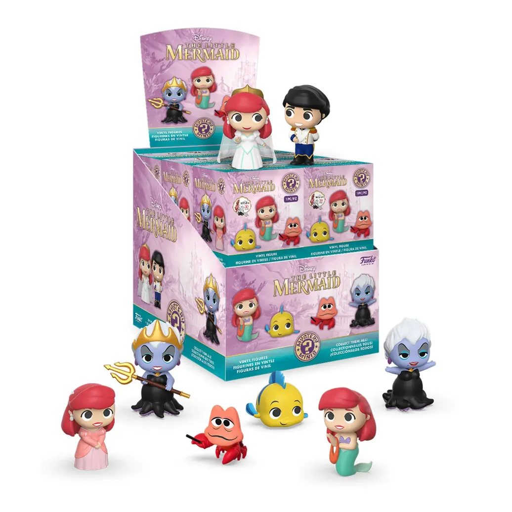 Arielle die Meerjungfrau Mystery Minis Figuren 6 cm Display