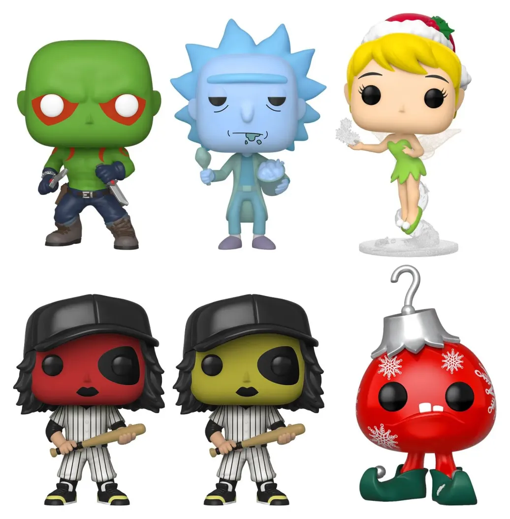 Funko Web Bundle Exclusive 6er-Set POP! Vinyl Figuren 9 cm EU Exclusive