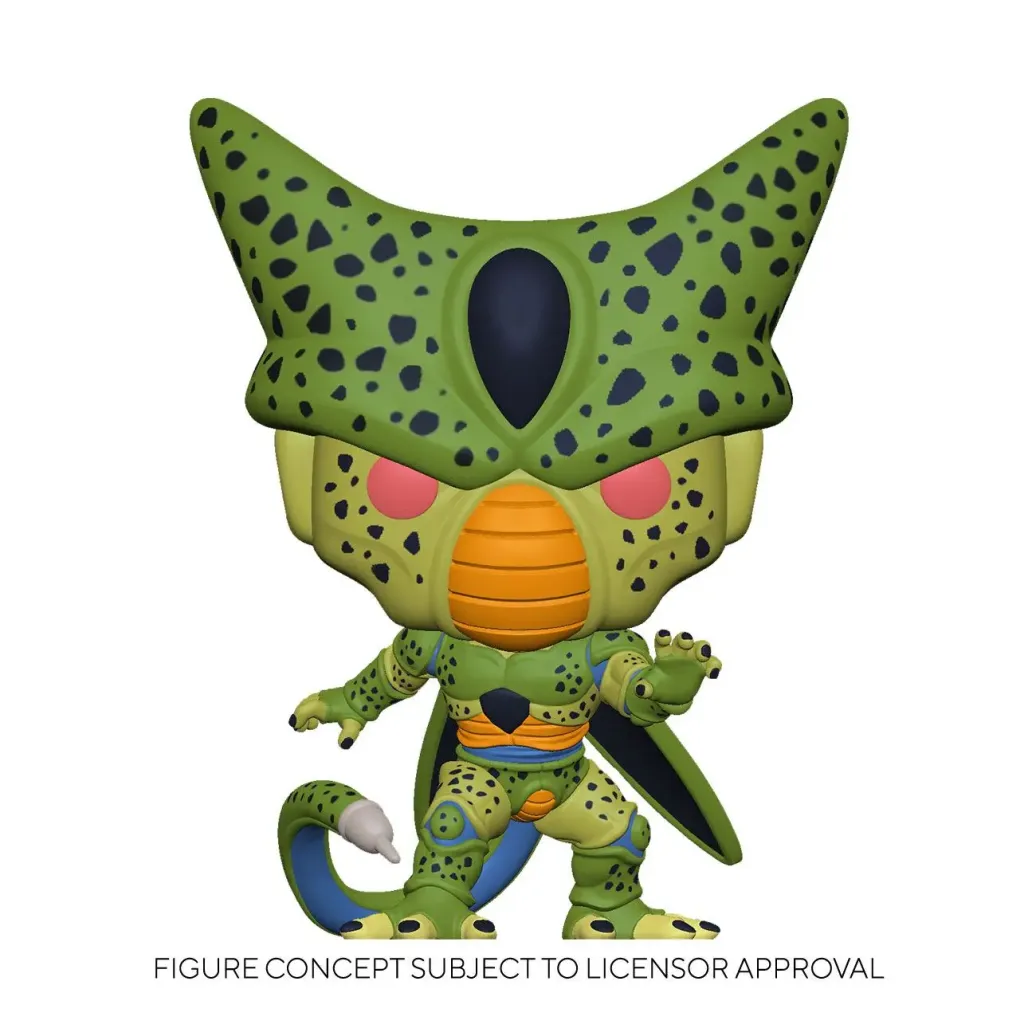 Dragon Ball Z POP! Animation Vinyl Figur Cell (First Form) 9 cm