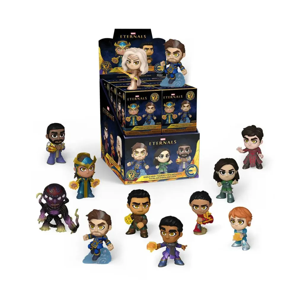 Marvel The Eternals Mystery Minis Figuren 6 cm Display