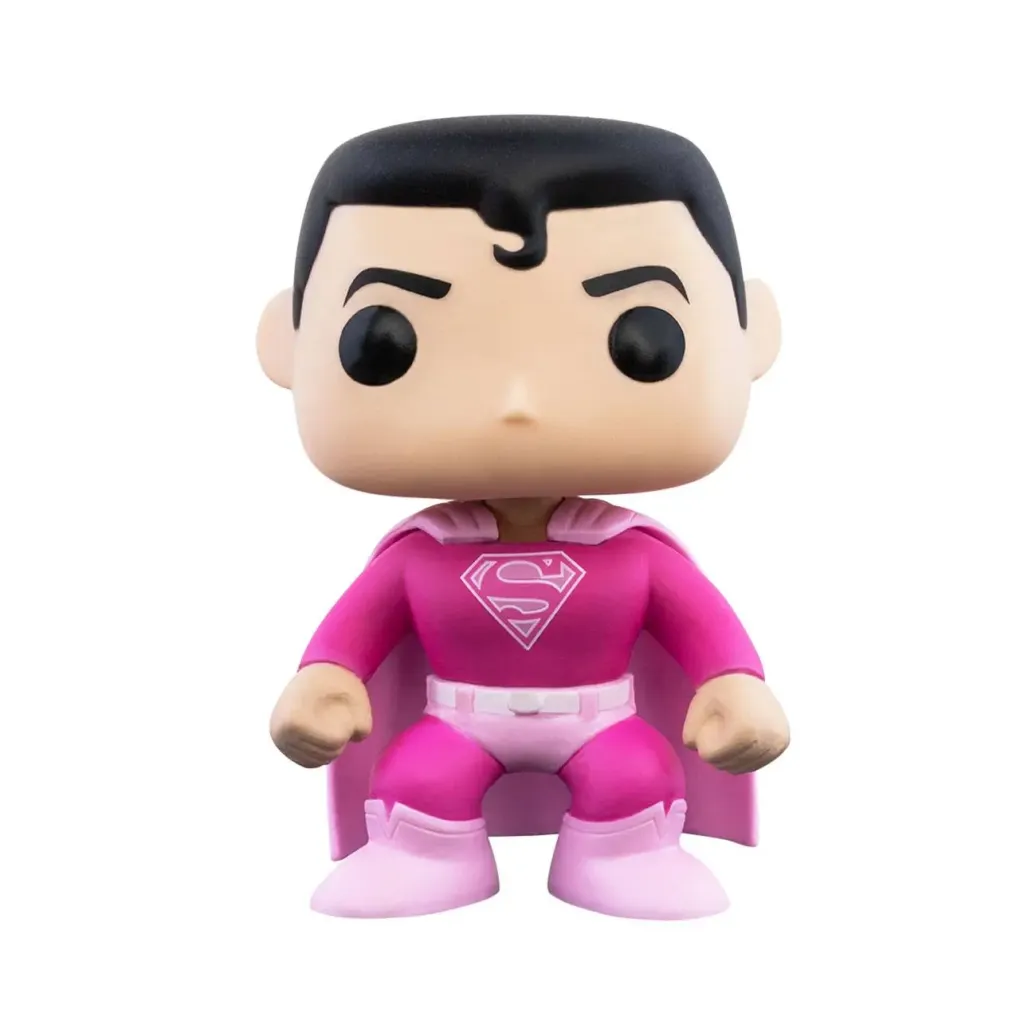 DC Comics POP! Heroes Vinyl Figur BC Awareness - Superman 9 cm