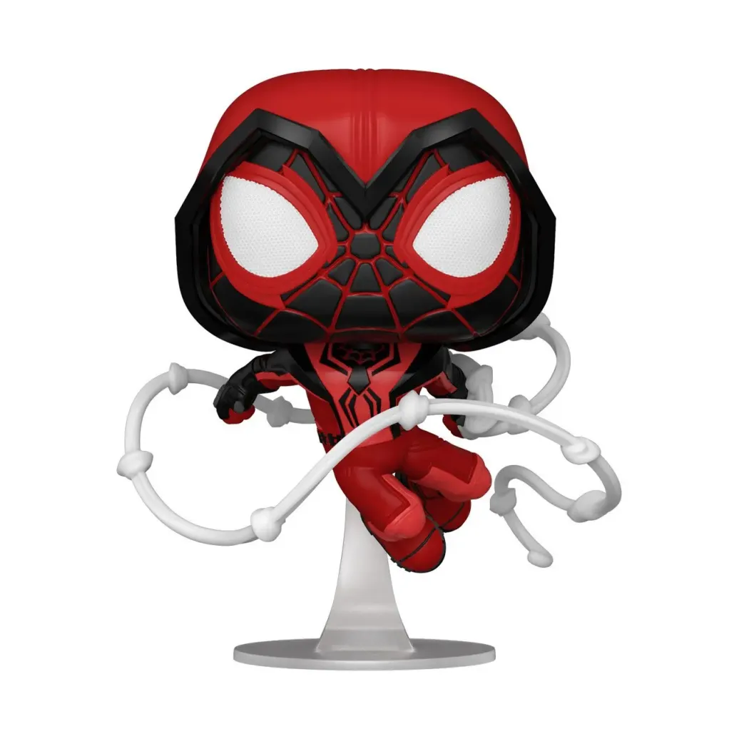 Marvel's Spider-Man POP! Games Vinyl Figur Miles Morales Red Suit 9 cm