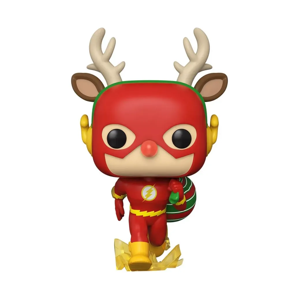DC Comics POP! Heroes Vinyl Figur DC Holiday: The Flash Holiday Dash 9 cm