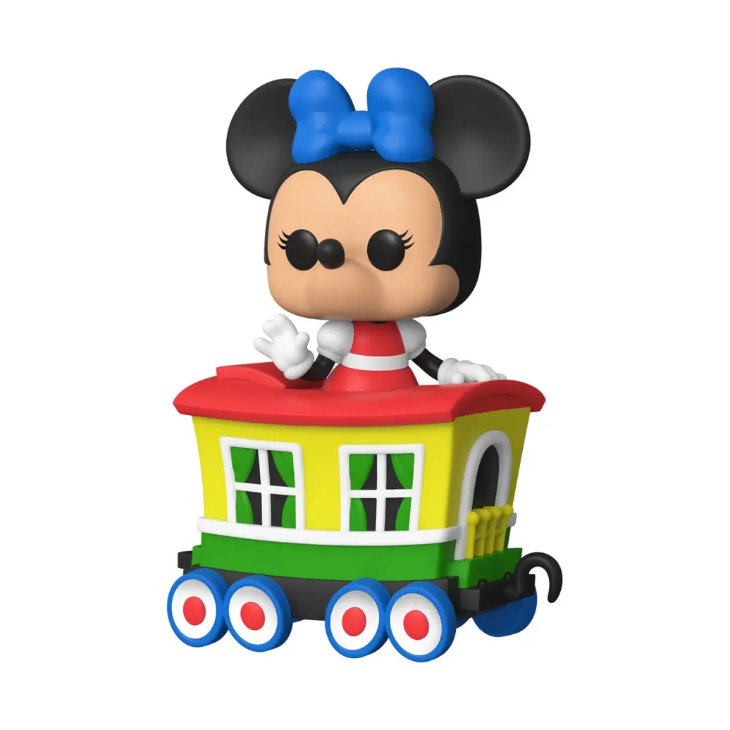 Disneyland Resort POP! Disney Train Cart Vinyl Figur Minnie Mouse on the Casey Jr. Circus Train Attraction 9 cm