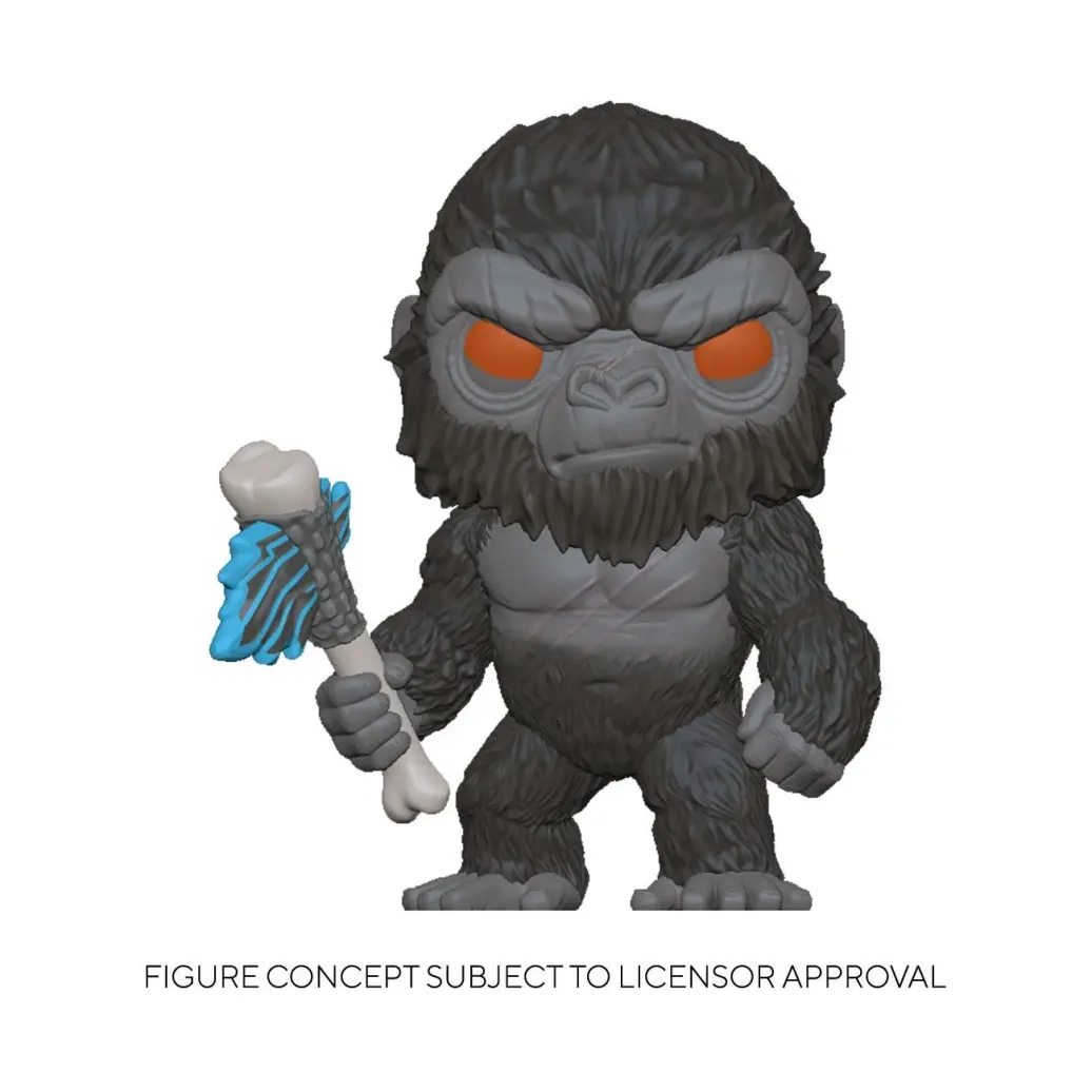 Godzilla Vs Kong POP! Movies Vinyl Figur King Kong with Axe 9 cm