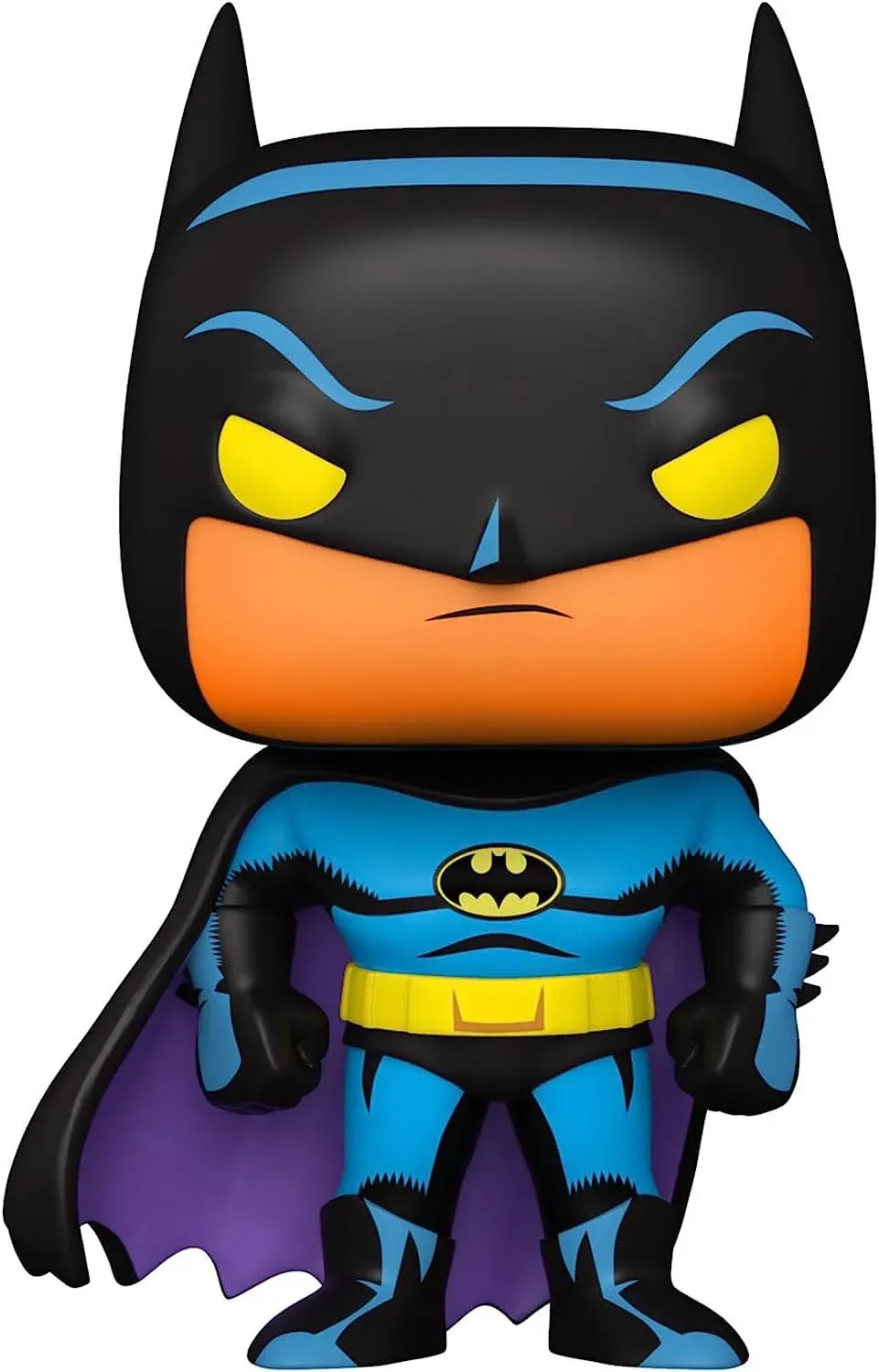 DC Comics POP! Heroes Vinyl Figur Batman(Black Light) 9 cm
