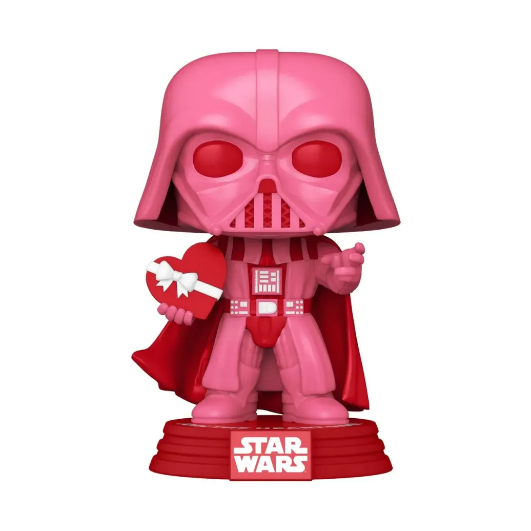 Star Wars Valentines POP! Star Wars Vinyl Figur Vader w/Heart 9 cm