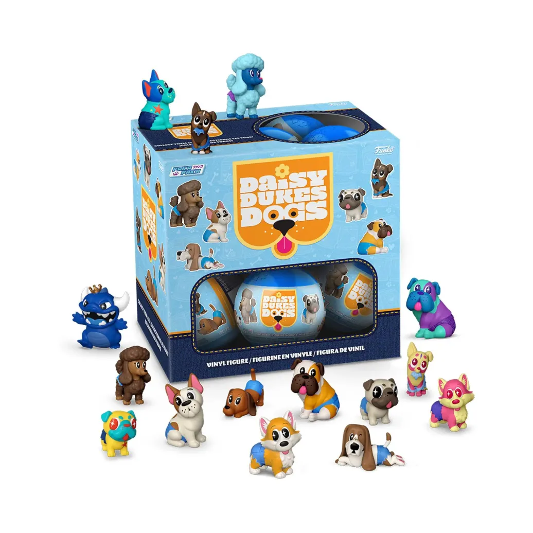 Daisy Dukes Paka Paka Mystery Minis Figuren 6 cm Display