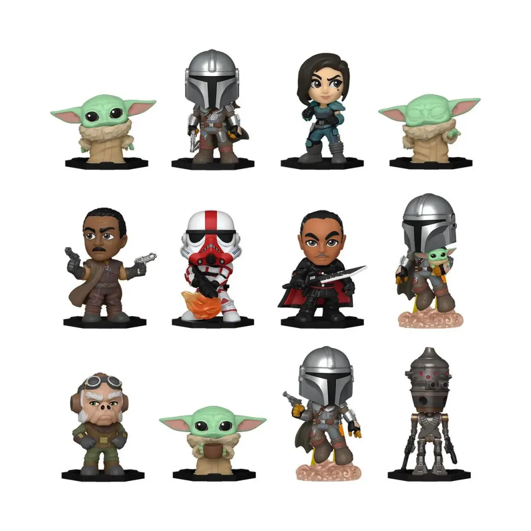 Star Wars: The Mandalorian Mystery Minis Minifiguren 5 cm Display S1 (12)