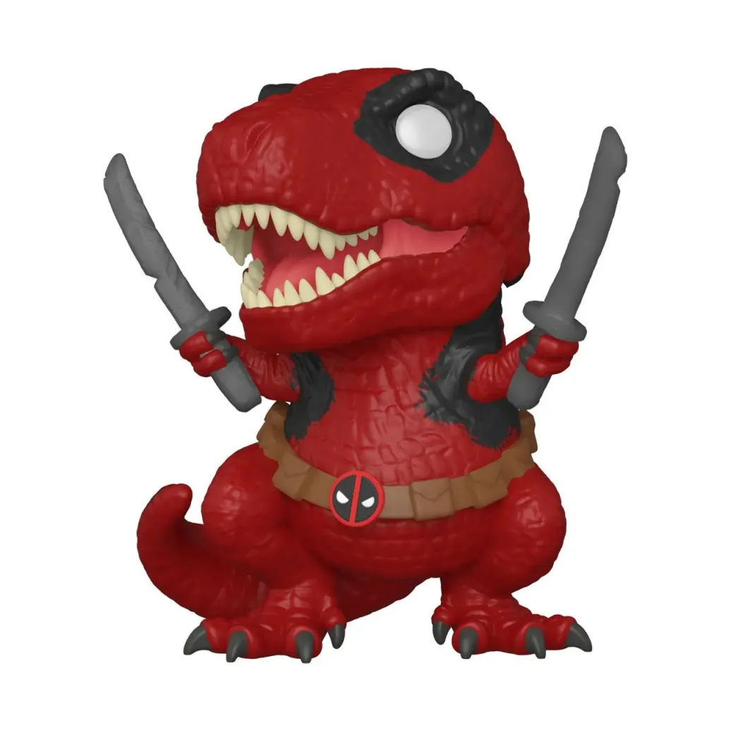 Marvel Deadpool 30th Anniversary POP! Vinyl Figur Dinopool 9 cm