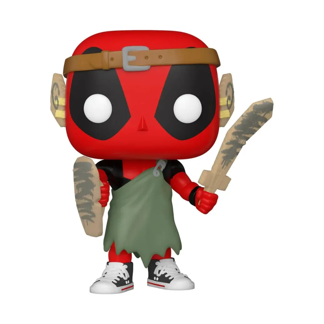 Marvel Deadpool 30th Anniversary POP! Vinyl Figur Nerd Deadpool 9 cm