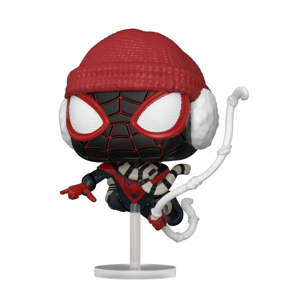 Marvel's Spider-Man POP! Games Vinyl Figur Miles Morales Winter Suit 9 cm