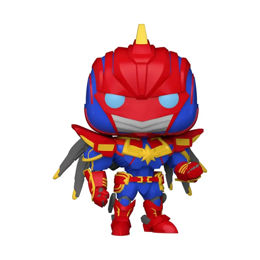 Marvel Mech POP! Vinyl Figur Captain Marvel 9 cm